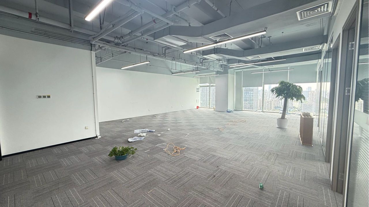 南山区南头写字楼出租 唐商科技大厦 326㎡精装
