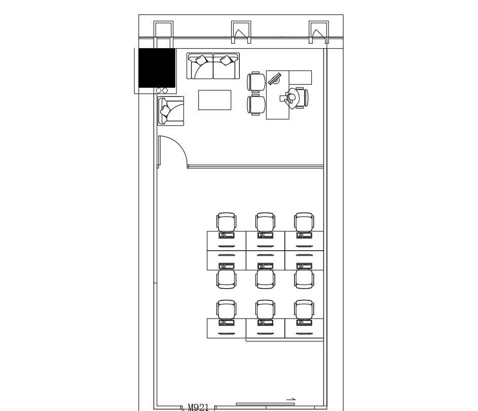 138㎡精装办公室 天珑移动大厦·近留仙洞站·中层