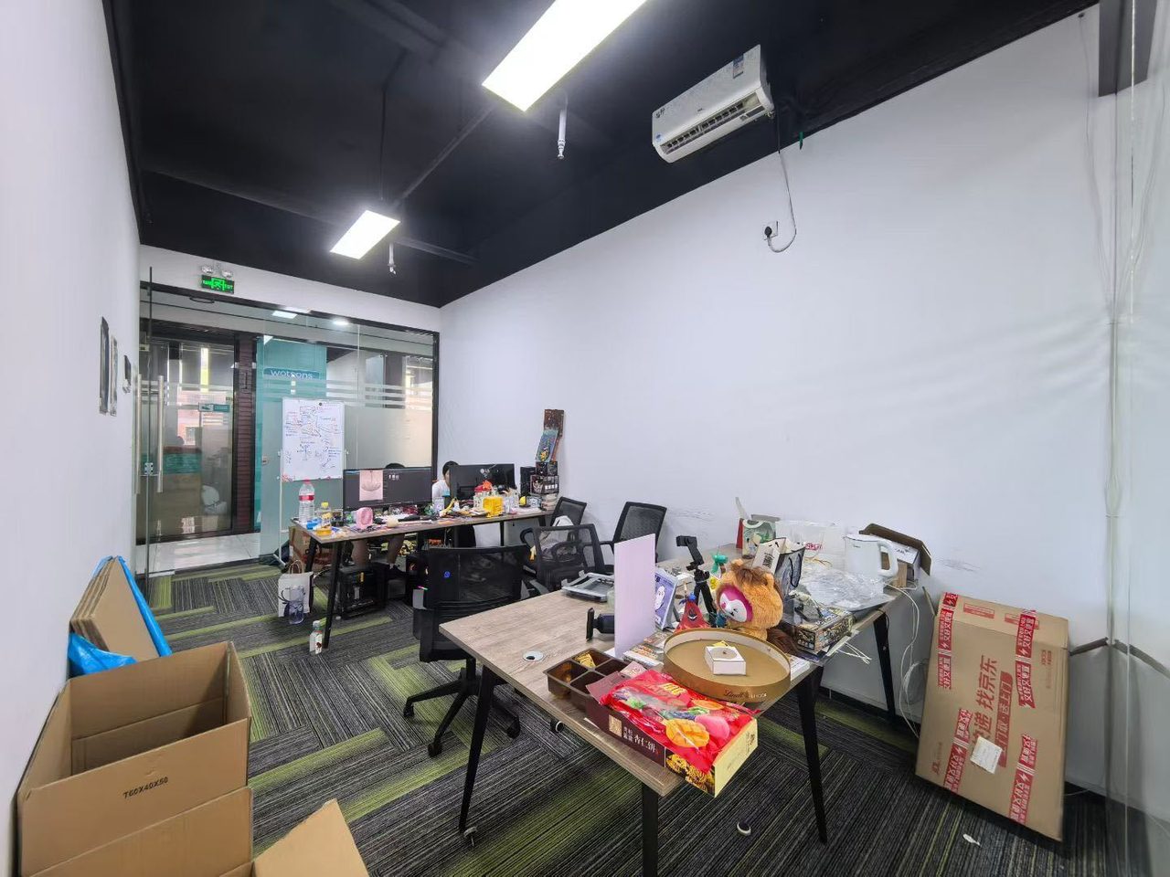 园西工业区写字楼75㎡精装户型·低层南向出租