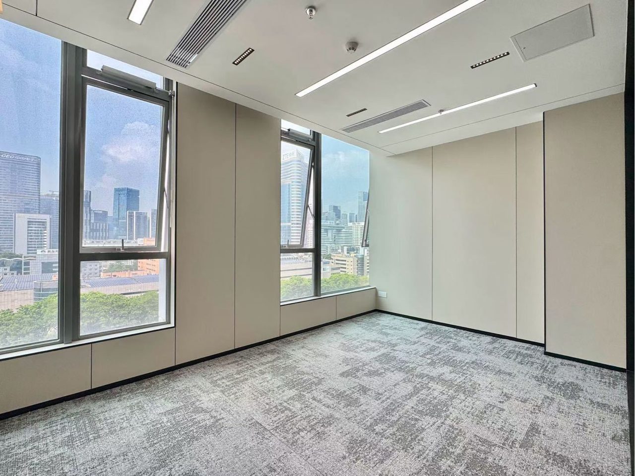 南山区科技园 远望谷大厦155㎡精装办公间低层出租
