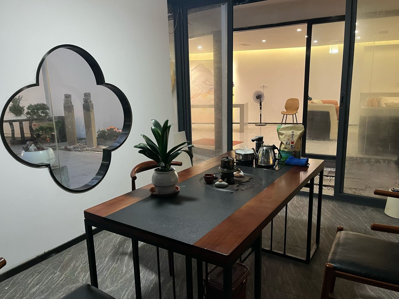 深圳独栋带120㎡院子会所出租