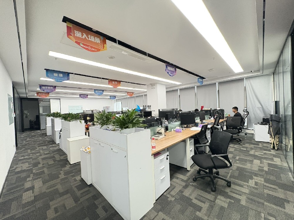北航大厦稀缺电梯口办公空间出租，329平方米，75%使用率