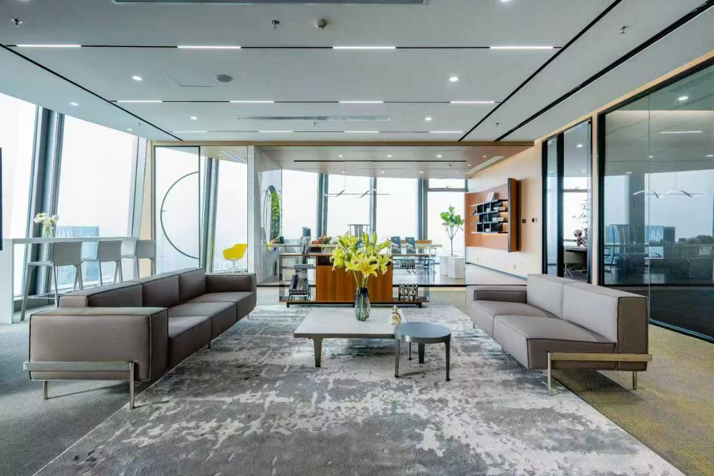 卓越前海壹号390㎡超高层海景办公出租