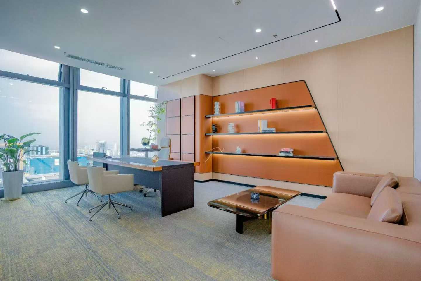 卓越前海壹号390㎡超高层海景办公出租