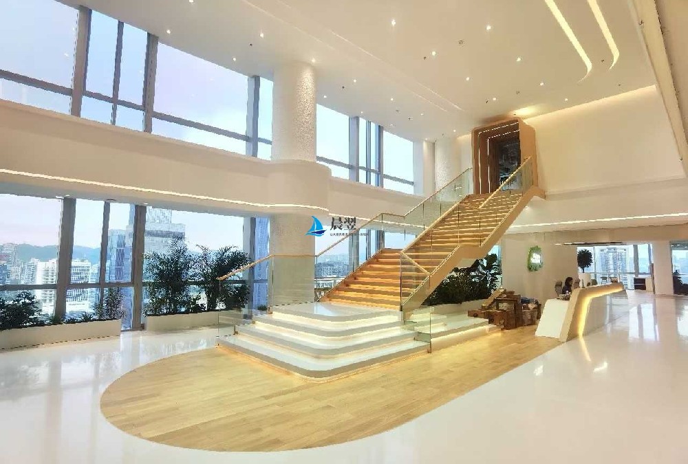 【深圳总部3863.86㎡两连层办公出租】9米挑高,四面采光,一手业主直租