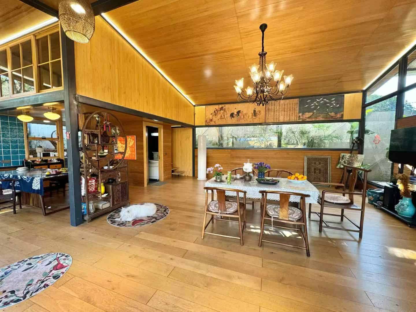 西丽湖中式会所出租300㎡室内+400㎡花园