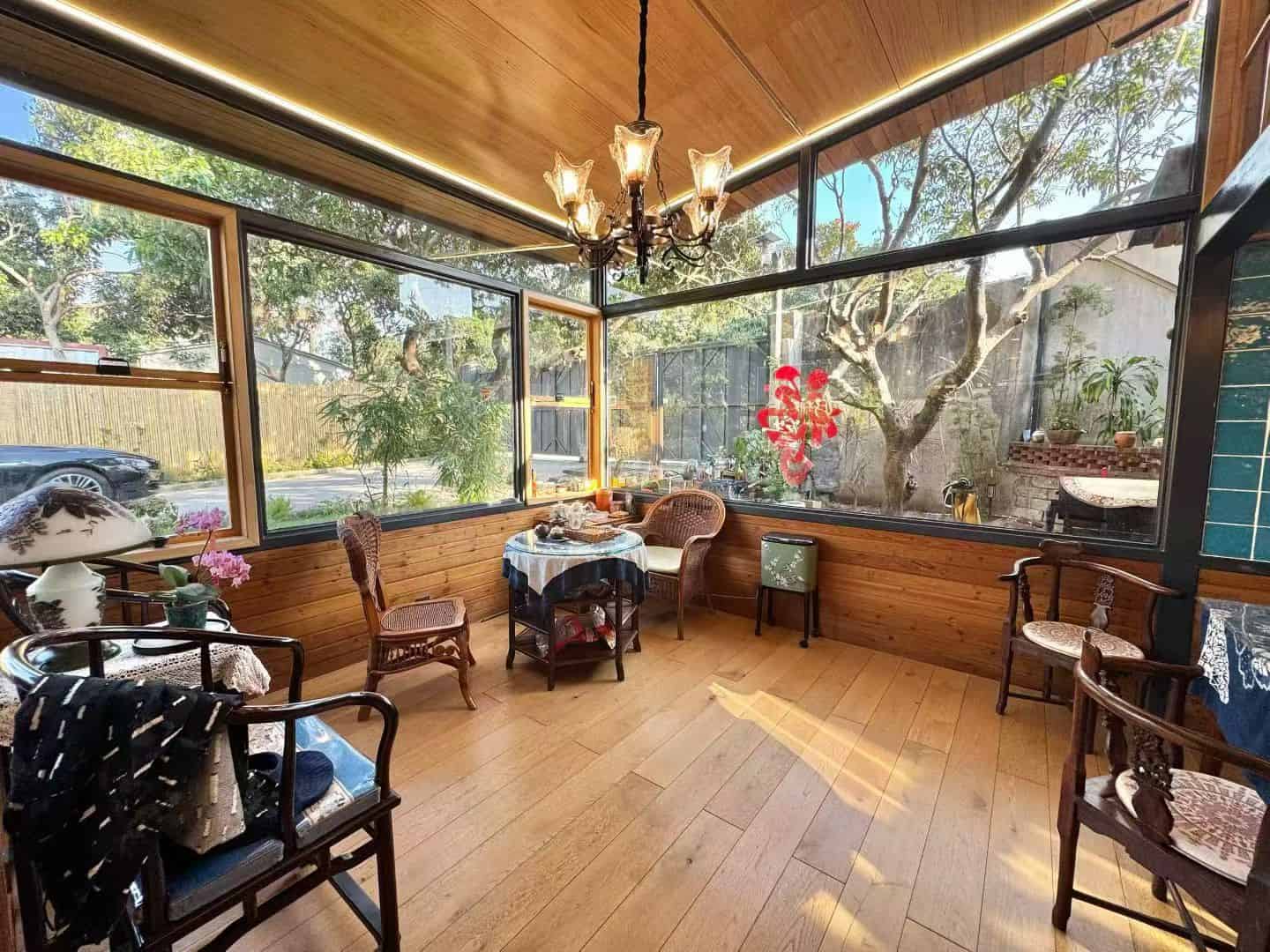 西丽湖中式会所出租300㎡室内+400㎡花园