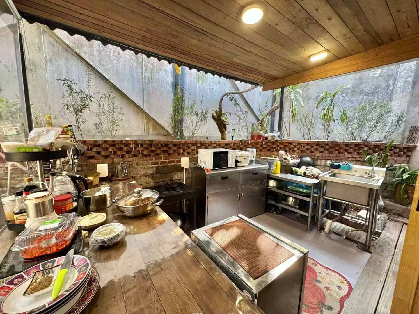 西丽湖中式会所出租300㎡室内+400㎡花园