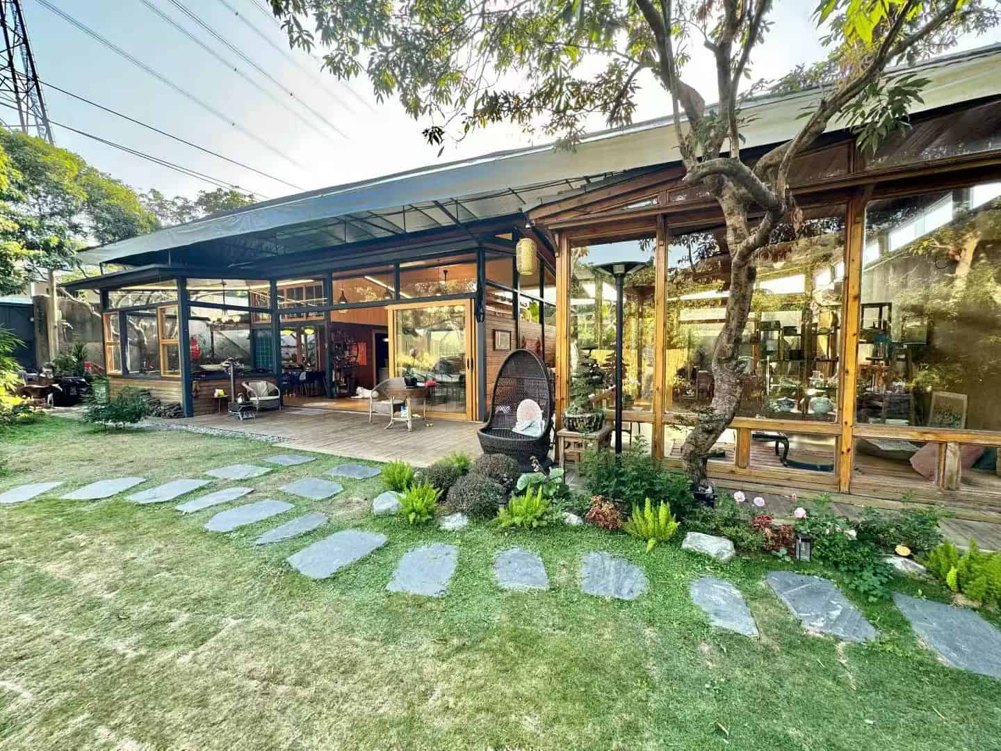 西丽湖中式会所出租300㎡室内+400㎡花园